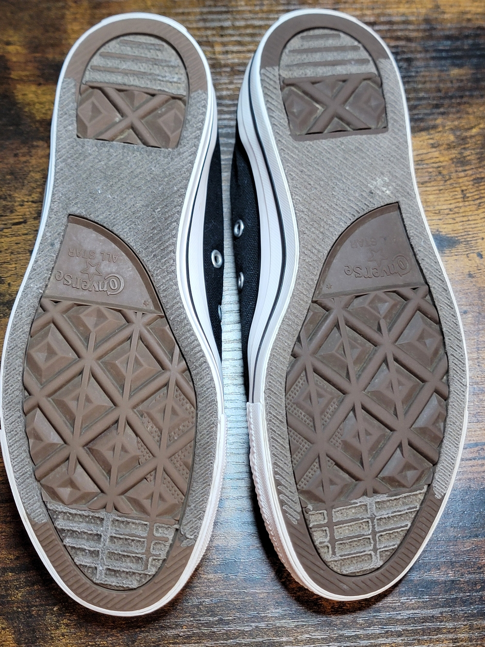 Converse All Star Low Top Sneakers - Black & White - Picture 5 of 9